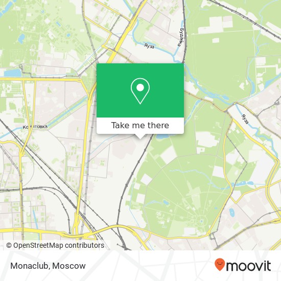 Monaclub map
