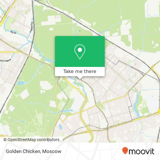 Golden Chicken, Краснобогатырская улица, 22 Москва 107564 map