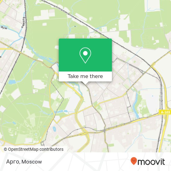 Арго, Краснобогатырская улица Москва 107564 map