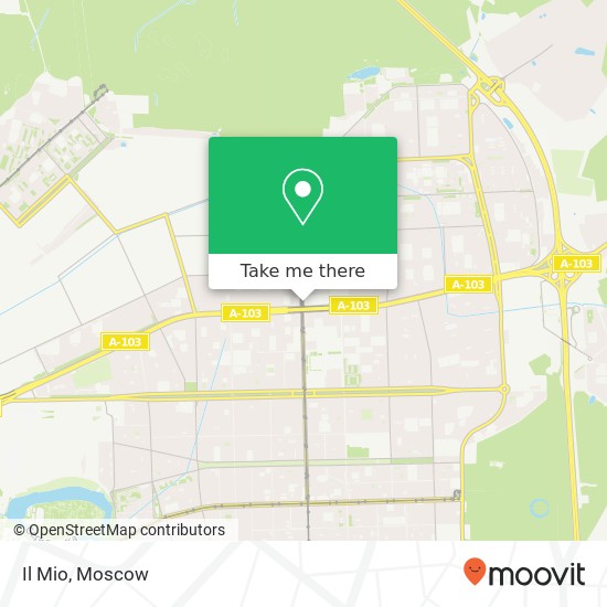 Il Mio, Уральская улица Москва 107207 map