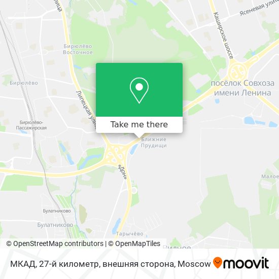 МКАД, 27-й километр, внешняя сторона map