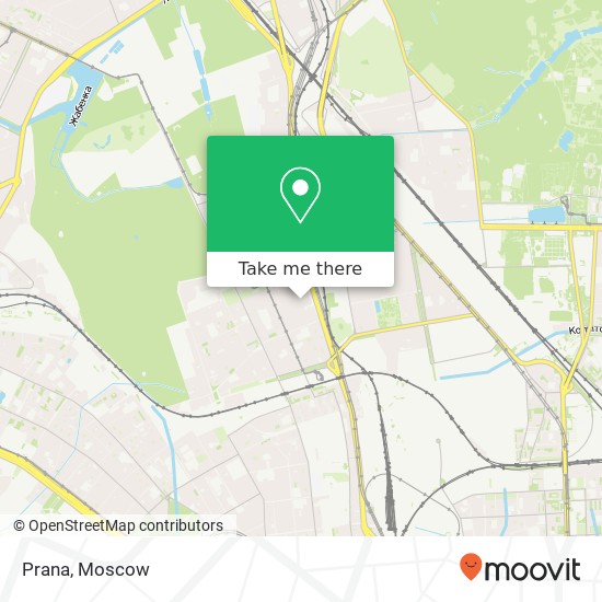 Prana, Москва 127434 map