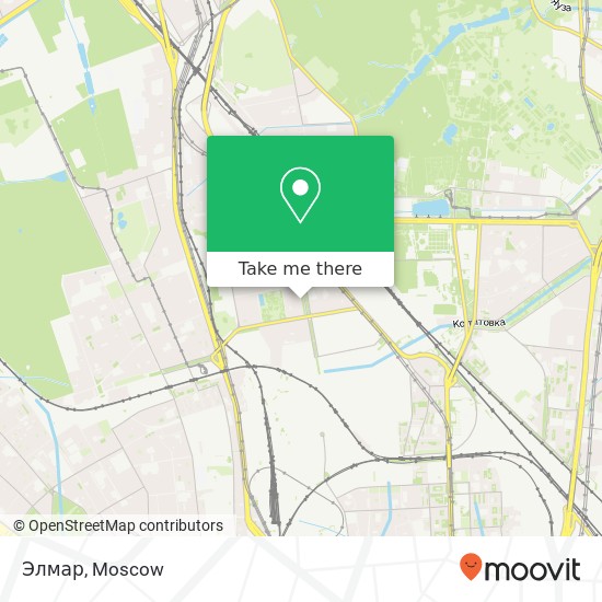 Элмар, Москва 127254 map