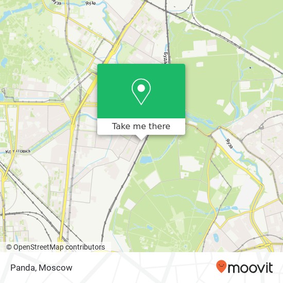 Panda, Рижский проезд, 8 Москва 129626 map