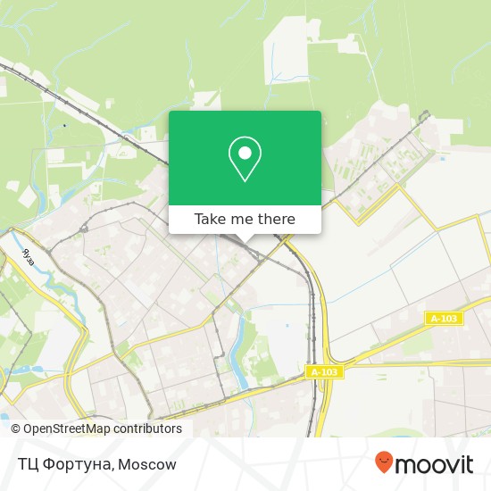 ТЦ Фортуна, Ивантеевская улица, 25 Москва 107150 map