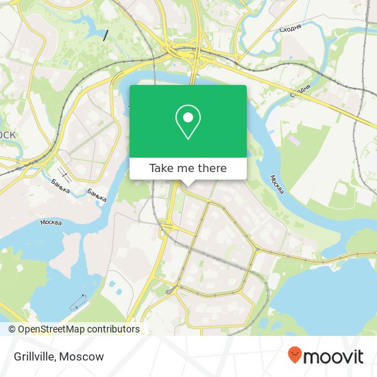 Grillville, Москва 123181 map