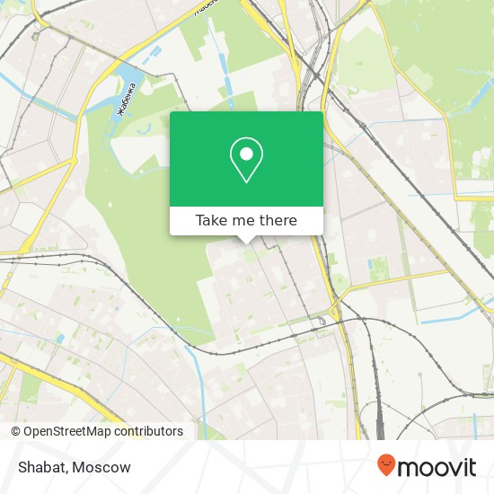 Shabat, Тимирязевская улица, 27 Москва 127422 map
