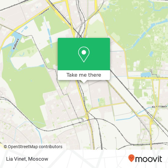 Lia Vinet, Москва 127322 map