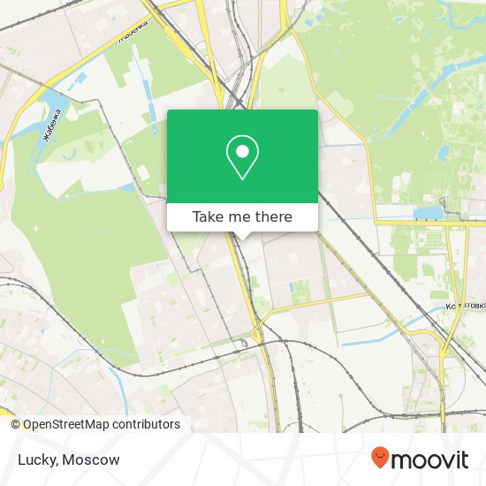 Lucky, улица Яблочкова, 21V Москва 127322 map