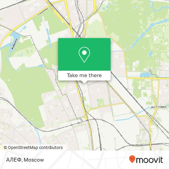 АЛЕФ, Москва 127322 map