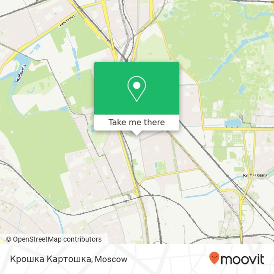 Крошка Картошка, Москва 127322 map