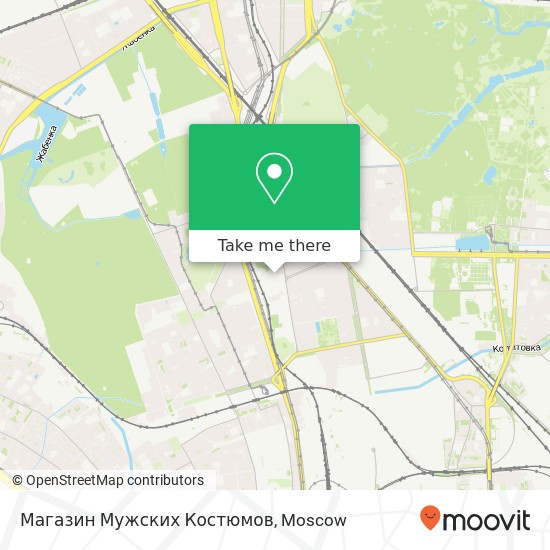 Магазин Мужских Костюмов, Москва 127322 map