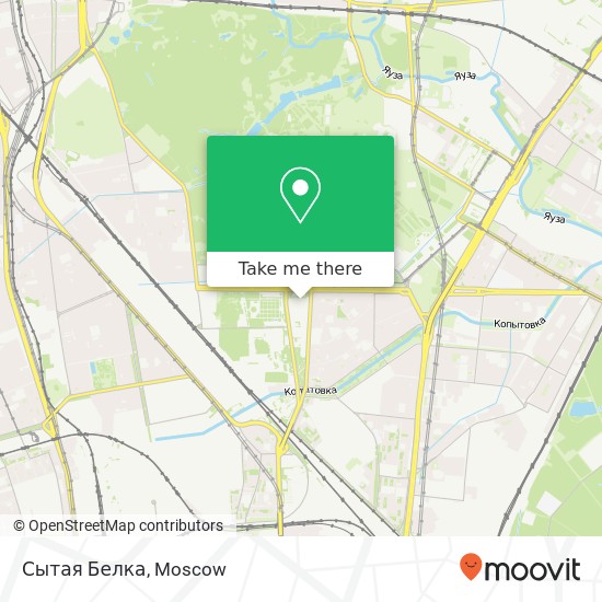 Сытая Белка, Москва 129515 map