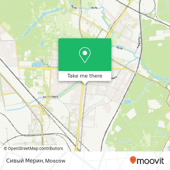 Сивый Мерин, Москва 129164 map