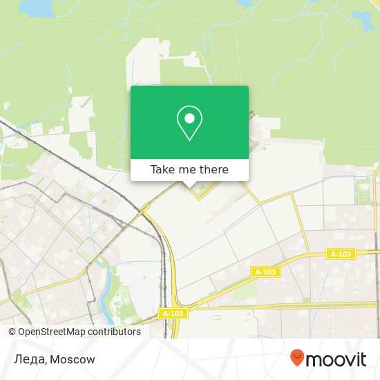 Леда, Тагильская улица Москва 107143 map
