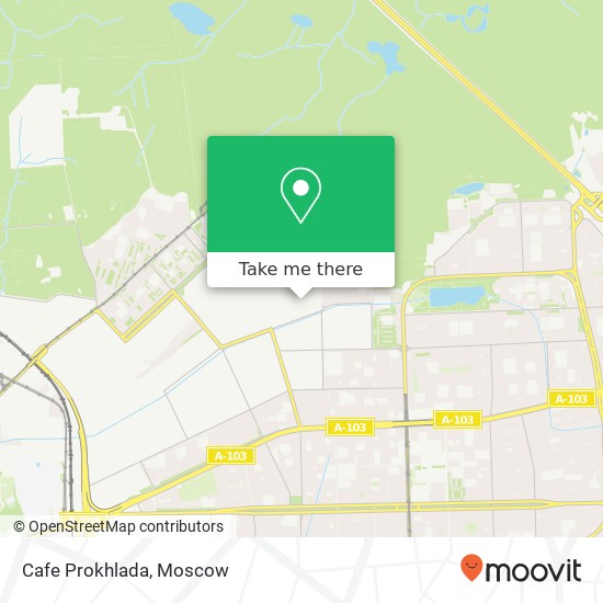 Cafe Prokhlada, Иркутская улица Москва 107497 map