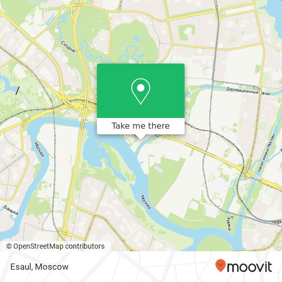 Esaul, Волоколамское шоссе Москва 125371 map