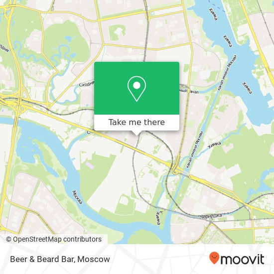 Beer & Beard Bar, проезд Стратонавтов, 9 Москва 125424 map