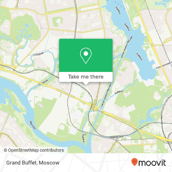Grand Buffet, Тушинская улица, 17 Москва 125362 map