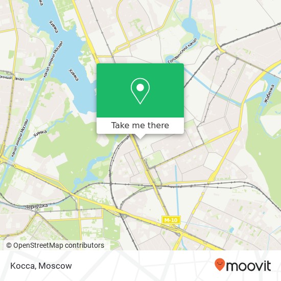 Kocca, Москва 125171 map