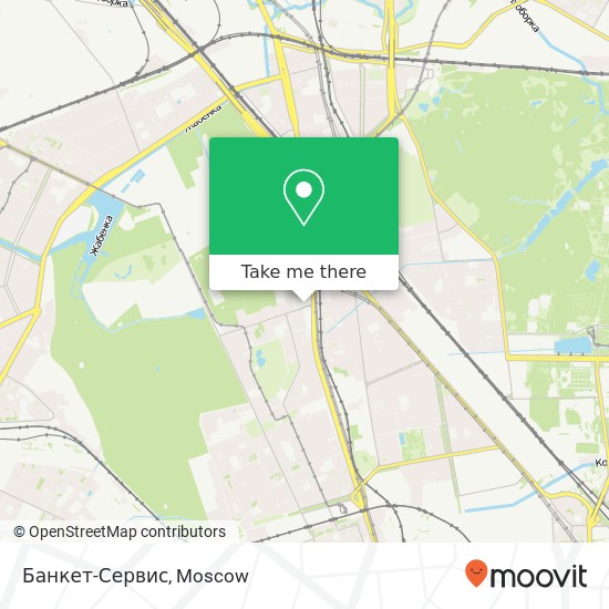 Банкет-Сервис, Москва 127434 map