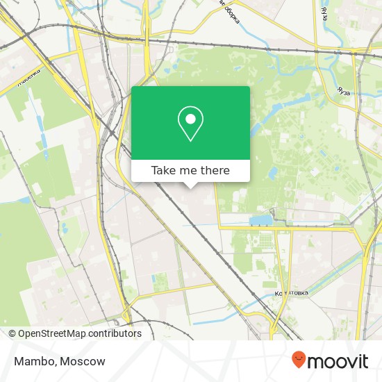 Mambo, Москва 127427 map