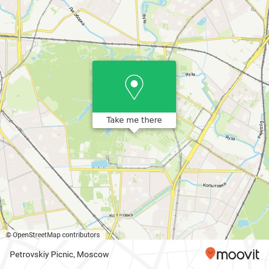 Petrovskiy Picnic, проспект Мира Москва 129344 map