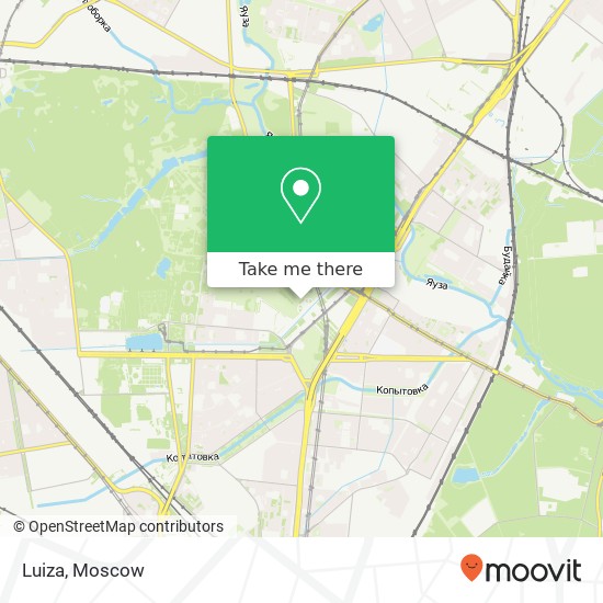 Luiza, проспект Мира Москва 129344 map