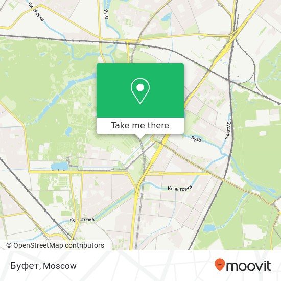 Буфет, Москва 129515 map