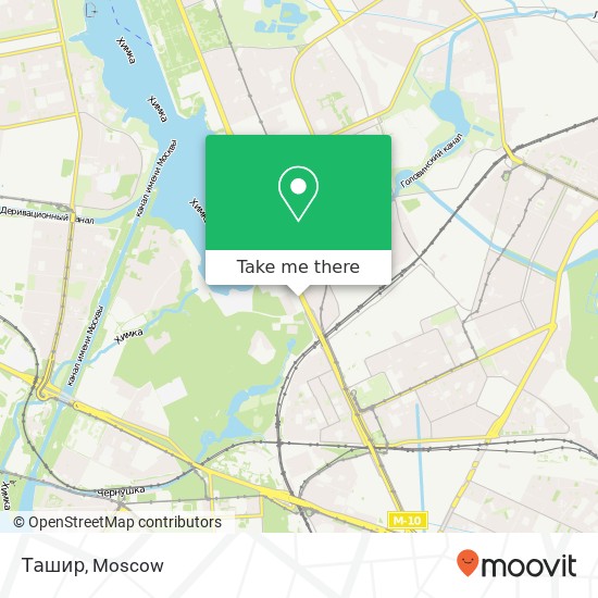 Ташир, Москва 125212 map
