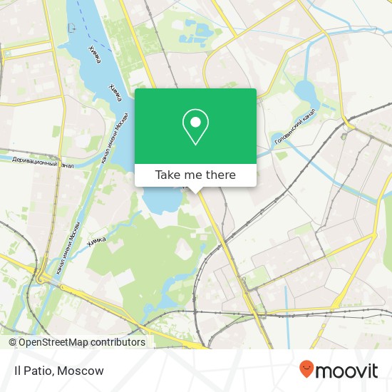 Il Patio, Москва 125212 map