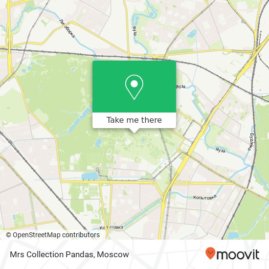 Mrs Collection Pandas, Москва 129344 map