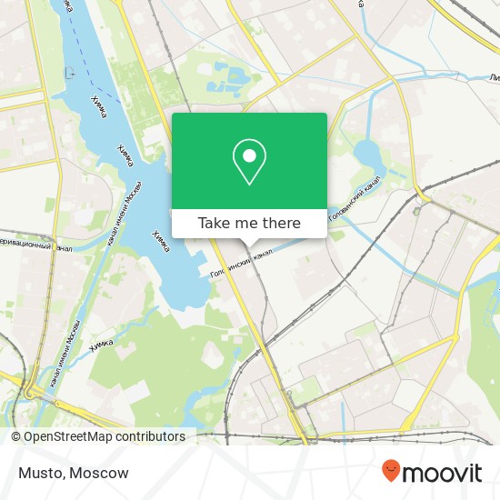 Musto, Москва 125212 map