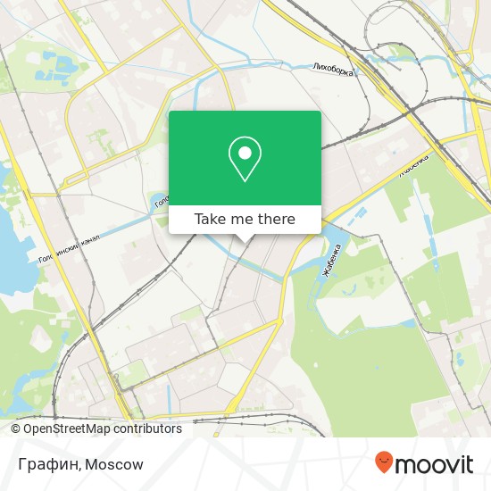 Графин, Москва 125239 map