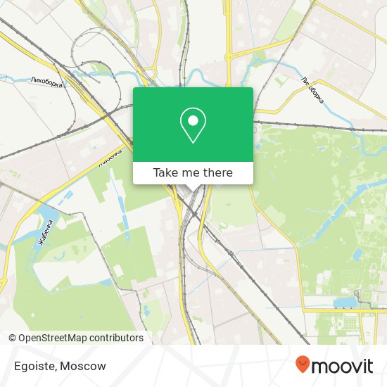 Egoiste, Москва 127238 map