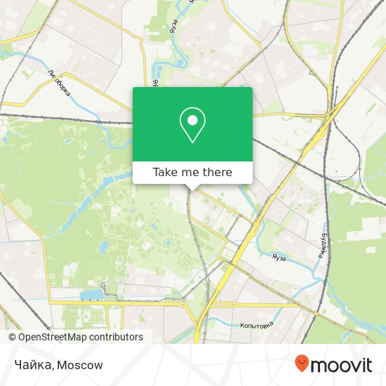 Чайка, Москва 129226 map