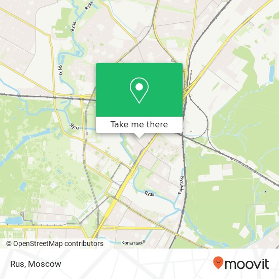 Rus, улица Докукина Москва 129226 map