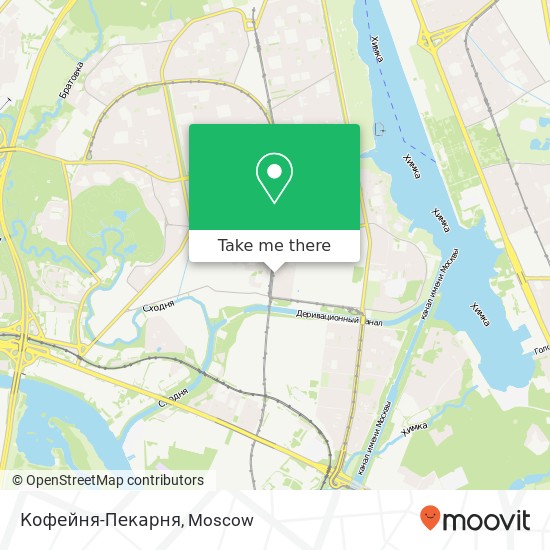 Кофейня-Пекарня, Москва 125363 map