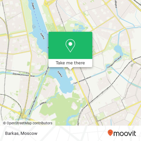 Barkas, Ленинградское шоссе Москва 125212 map