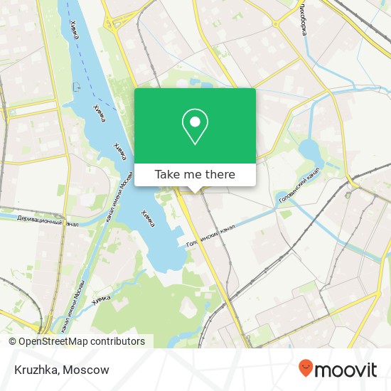 Kruzhka, улица Адмирала Макарова Москва 125212 map
