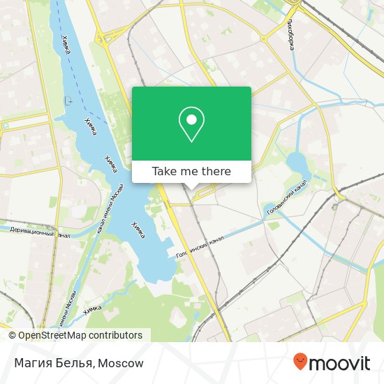 Магия Белья, Москва 125212 map