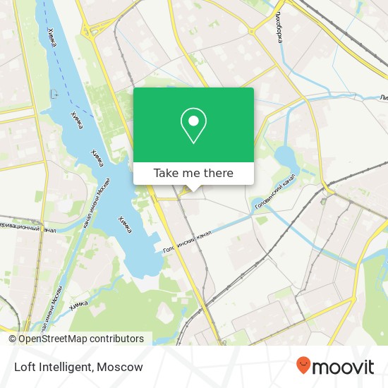 Loft Intelligent, Головинское шоссе Москва 125212 map