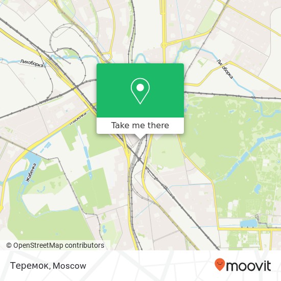 Теремок, Москва 127238 map