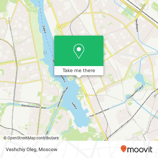 Veshchiy Oleg, Москва 125195 map