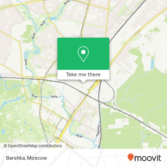 Bershka, Москва 129226 map