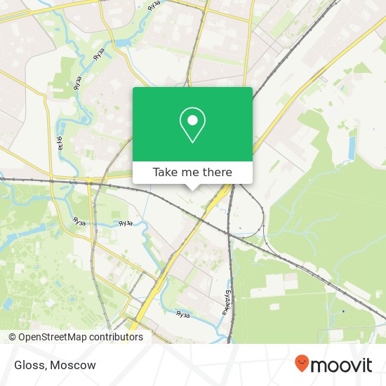 Gloss, Москва 129226 map