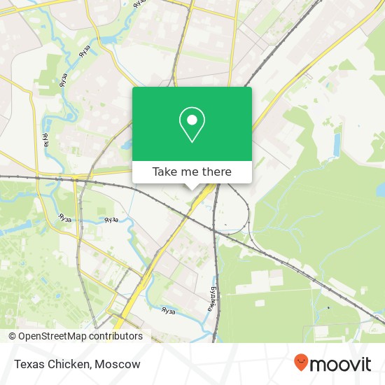 Texas Chicken, Москва 129226 map