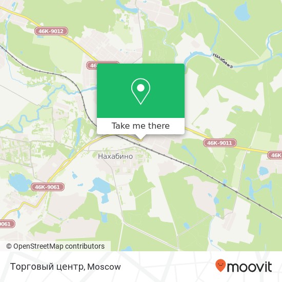 Торговый центр, Вокзальная улица Красногорский район 143430 map