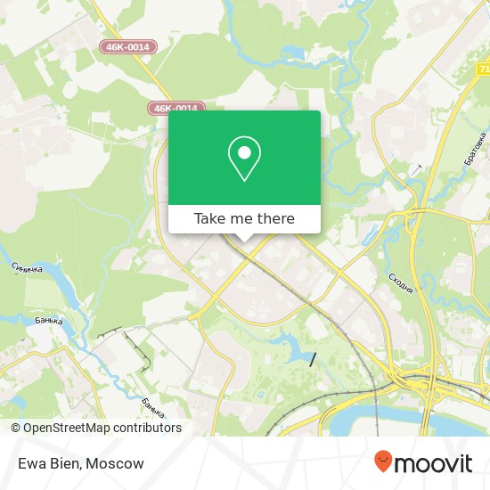 Ewa Bien, Митинская улица, 40 Москва 125430 map