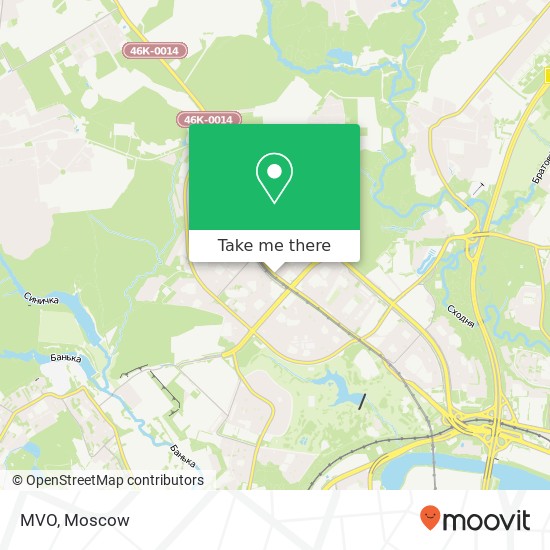 MVO, Митинская улица, 44 Москва 125430 map